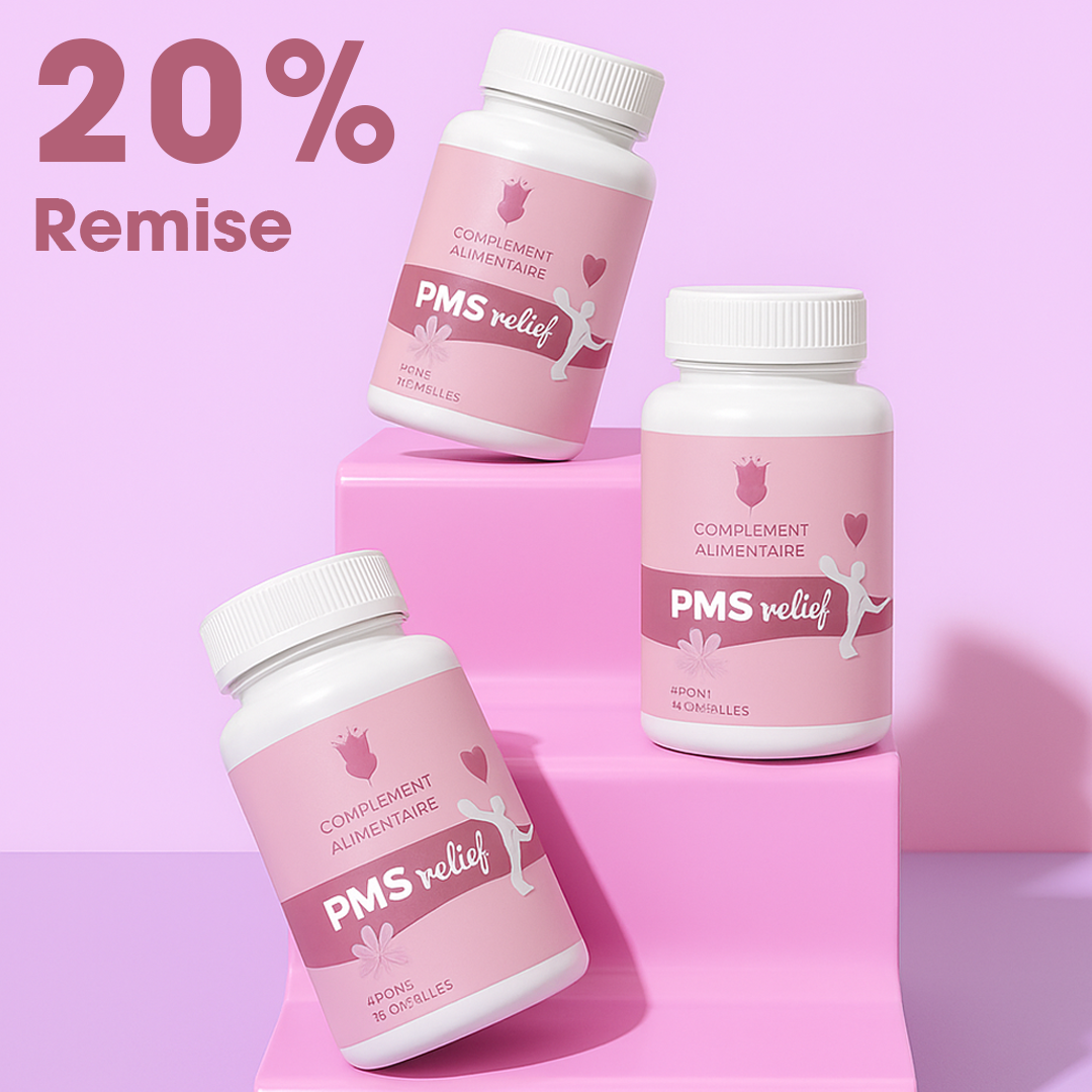 Pack 3 PMS Relief (6 Cycles mentruels)